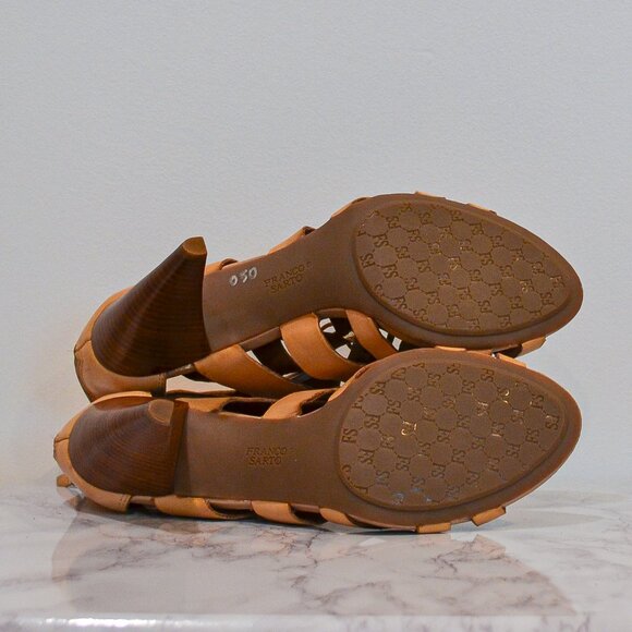 FRANCO SARTO | NUDE LACE UP HEEL - Picture 4 of 8